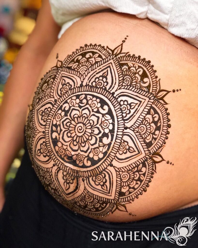 Pregnancy Mehndi Designs on Hand: Embrace the Beauty of Maternity