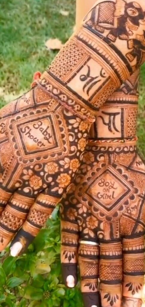 Pregnancy Mehndi Designs on Hand: Embrace the Beauty of Maternity