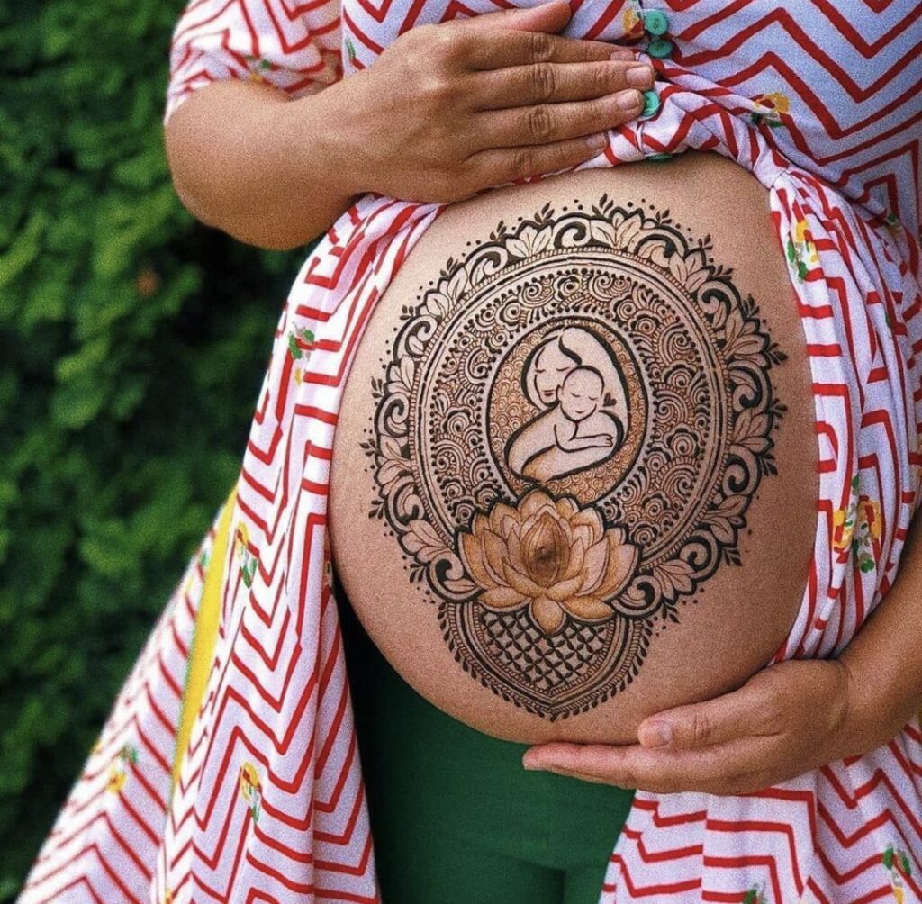 Pregnancy Mehndi Designs on Hand: Embrace the Beauty of Maternity