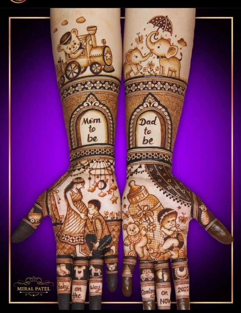 Pregnancy Mehndi Designs on Hand: Embrace the Beauty of Maternity