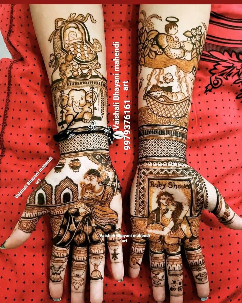 Pregnancy Mehndi Designs on Hand: Embrace the Beauty of Maternity