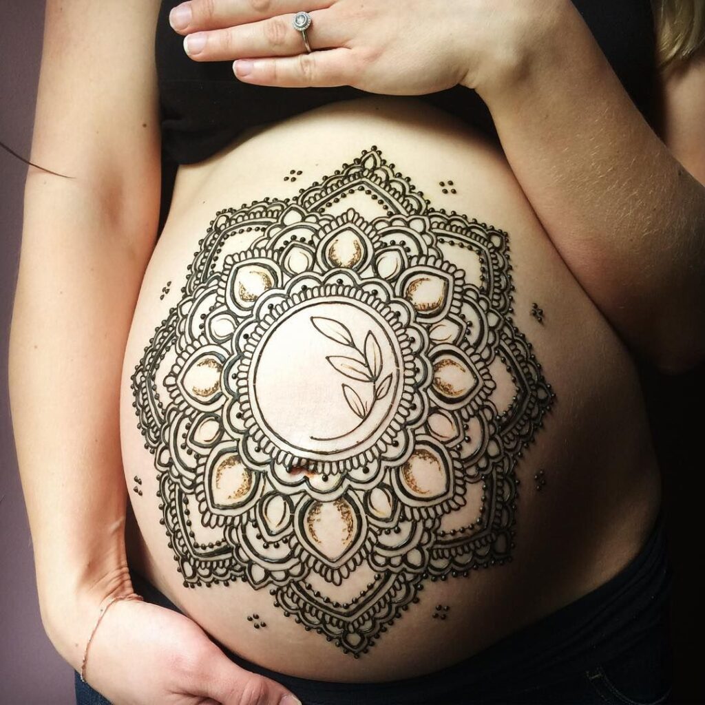 Pregnancy Mehndi Designs on Hand: Embrace the Beauty of Maternity