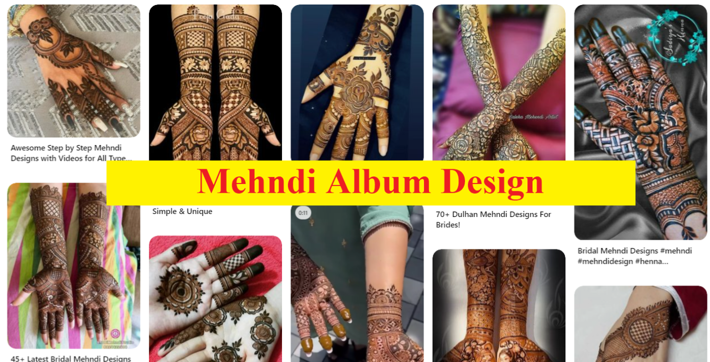 Mehndi Album Design: Capturing the Essence of Elegance