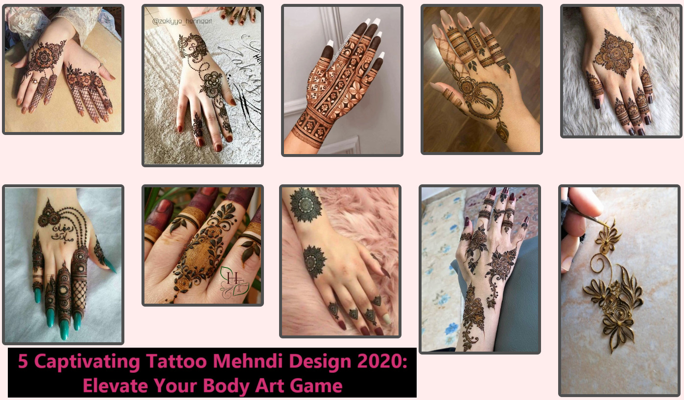 5 Captivating Tattoo Mehndi Design 2020: Elevate Your Body Art Game