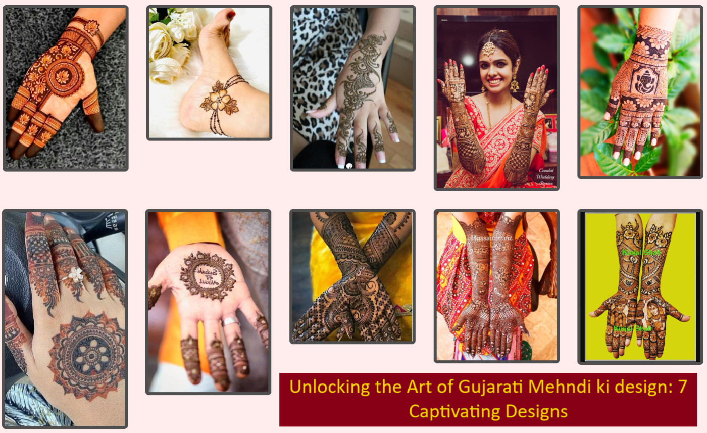 Unlocking the Art of Gujarati Mehndi ki design: 7 Captivating Designs