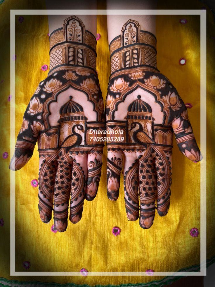 Marwari Mehndi Designs | राजस्थानी और मारवाड़ी मेहंदी के विशेषता और  डिज़ाइन्स - Uprising Bihar