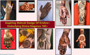 Inspiring Mehndi Design Of Krishna : Embodying Divine Elegance 100+