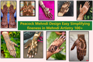 Peacock Mehndi Design Easy Simplifying fineness in Mehndi Artistry 100+